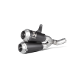 Akrapovic Black Titanium GP Slip-On Exhaust Ducati Scrambler / Monster 797 Akrapovic Black Titanium GP Slip-On Exhaust Ducati Scrambler / Monster 797